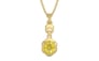 Ashtadhatu Ceylon Yellow Sapphire Pendant Limited Quality (P6)
