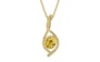 Ashtadhatu Ceylon Yellow Sapphire Pendant Rare Quality (P1)