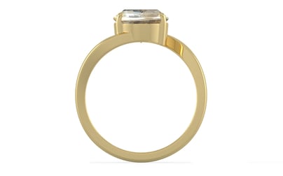 Ashtadhatu Ceylon Yellow Sapphire Ring Fine Quality (R2)