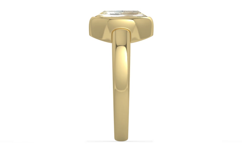 Ashtadhatu Ceylon Yellow Sapphire Ring Fine Quality (R6)