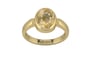 Ashtadhatu Ceylon Yellow Sapphire Ring Fine Quality (R6)