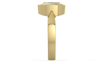 Ashtadhatu Ceylon Yellow Sapphire Ring Fine Quality (R9)