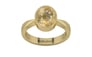 Ashtadhatu Ceylon Yellow Sapphire Ring Fine Quality (R9)
