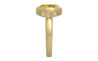 Ashtadhatu Ceylon Yellow Sapphire Ring Limited Quality (R6)