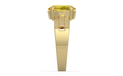 Ashtadhatu Ceylon Yellow Sapphire Ring Limited Quality (R8)