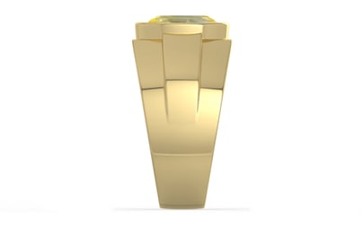 Ashtadhatu Ceylon Yellow Sapphire Ring Prime Quality (R1)