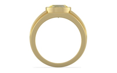 Ashtadhatu Ceylon Yellow Sapphire Ring Prime Quality (R1)