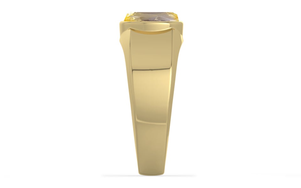 Ashtadhatu Ceylon Yellow Sapphire Ring Prime Quality (R10)