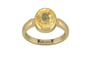 Ashtadhatu Ceylon Yellow Sapphire Ring Prime Quality (R6)