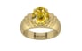 Ashtadhatu Ceylon Yellow Sapphire Ring Rare Quality (R4)