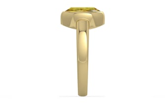 Ashtadhatu Ceylon Yellow Sapphire Ring Rare Quality (R6)