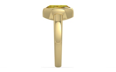 Ashtadhatu Ceylon Yellow Sapphire Ring Rare Quality (R6)