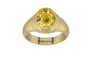 Ashtadhatu Ceylon Yellow Sapphire Ring Rare Quality (R7)