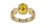 Ashtadhatu Ceylon Yellow Sapphire Ring Rare Quality (R8)
