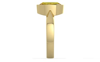 Ashtadhatu Ceylon Yellow Sapphire Ring Rare Quality (R9)