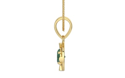 Ashtadhatu Emerald Pendant Fine Quality (P11)