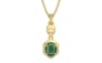 Ashtadhatu Emerald Pendant Fine Quality (P6)