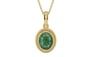 Ashtadhatu Emerald Pendant Fine Quality (P7)