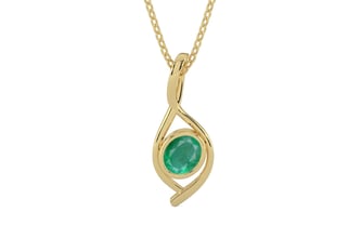 Ashtadhatu Emerald Pendant Limited Quality (P1)