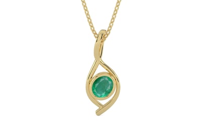 Ashtadhatu Emerald Pendant Limited Quality (P1)