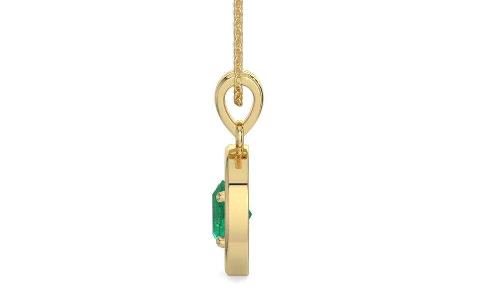 Ashtadhatu Emerald Pendant Limited Quality (P2)