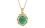 Ashtadhatu Emerald Pendant Limited Quality (P5)