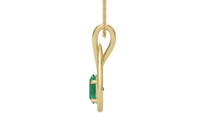 Ashtadhatu Emerald Pendant Limited Quality (P9)