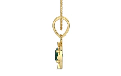 Ashtadhatu Emerald Pendant Prime Quality (P11)
