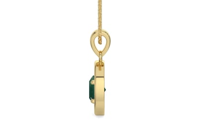Ashtadhatu Emerald Pendant Prime Quality (P2)