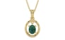 Ashtadhatu Emerald Pendant Prime Quality (P2)