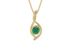 Ashtadhatu Emerald Pendant Rare Quality (P1)