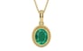 Ashtadhatu Emerald Pendant Rare Quality (P7)