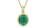 Ashtadhatu Emerald Pendant Rare Quality (P8)