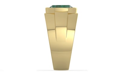 Ashtadhatu Emerald Ring Fine Quality (R1)