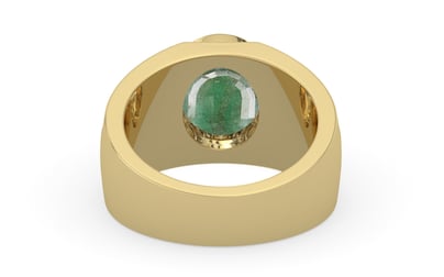 Ashtadhatu Emerald Ring Fine Quality (R1)