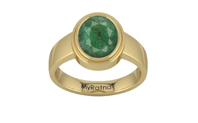 Ashtadhatu Emerald Ring Fine Quality (R3)
