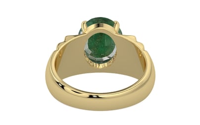Ashtadhatu Emerald Ring Fine Quality (R4)