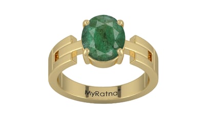 Ashtadhatu Emerald Ring Fine Quality (R8)