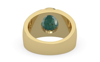 Ashtadhatu Emerald Ring Prime Quality (R1)