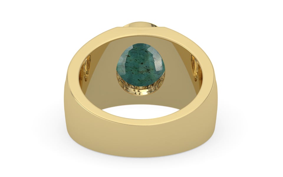 Ashtadhatu Emerald Ring Prime Quality (R1)