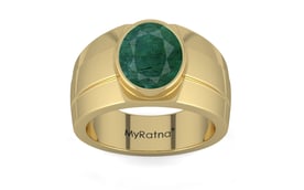 Ashtadhatu Emerald Ring Prime Quality (R1)