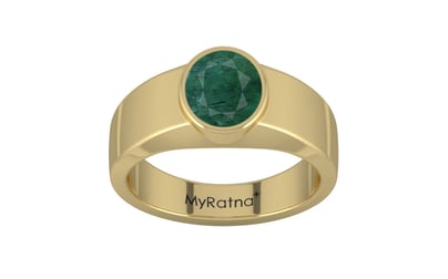 Ashtadhatu Emerald Ring Prime Quality (R10)