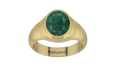Ashtadhatu Emerald Ring Prime Quality (R7)