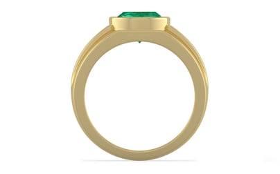 Ashtadhatu Emerald Ring Rare Quality (R1)