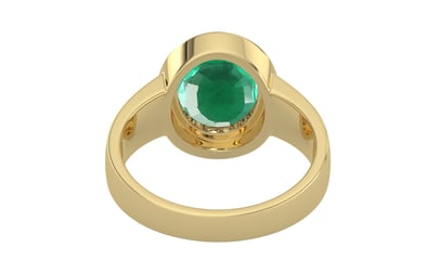 Ashtadhatu Emerald Ring Rare Quality (R3)