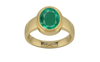 Ashtadhatu Emerald Ring Rare Quality (R3)