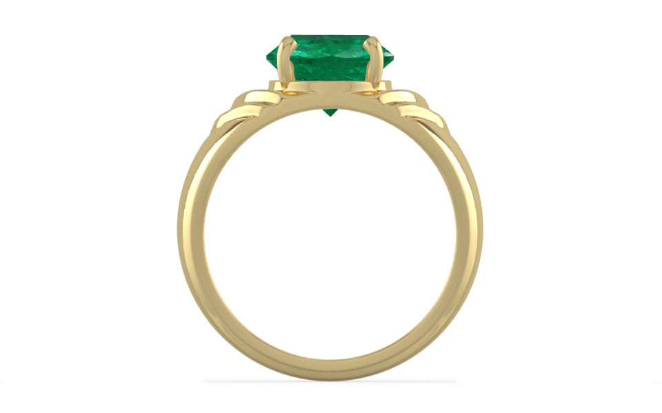 Ashtadhatu Emerald Ring Rare Quality (R4)