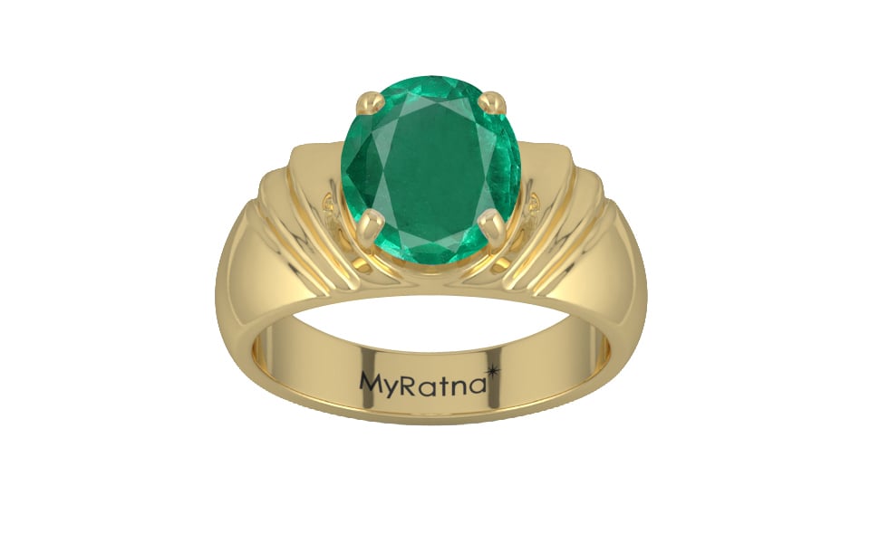 Ashtadhatu Emerald Ring Rare Quality (R4)