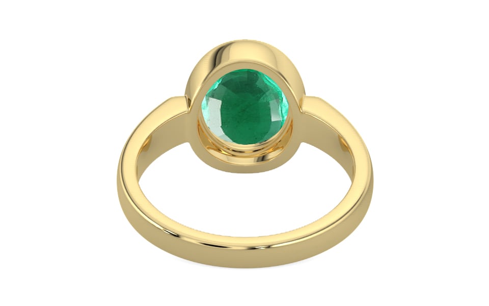 Ashtadhatu Emerald Ring Rare Quality (R6)