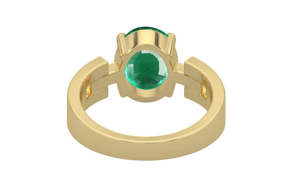 Ashtadhatu Emerald Ring Rare Quality (R8)